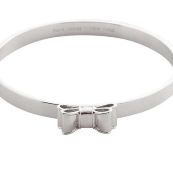 Kate Spade Moon River Silver Bangle bracelet NWT - Picture 3 of 8